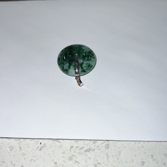 Authentic 14K White Gold Donut Pendant - Picture 3 of 4